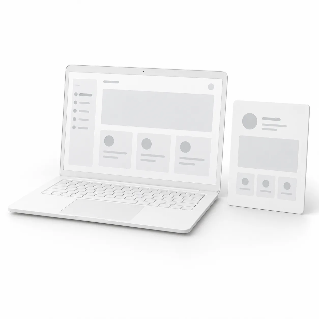 Web dashboard example